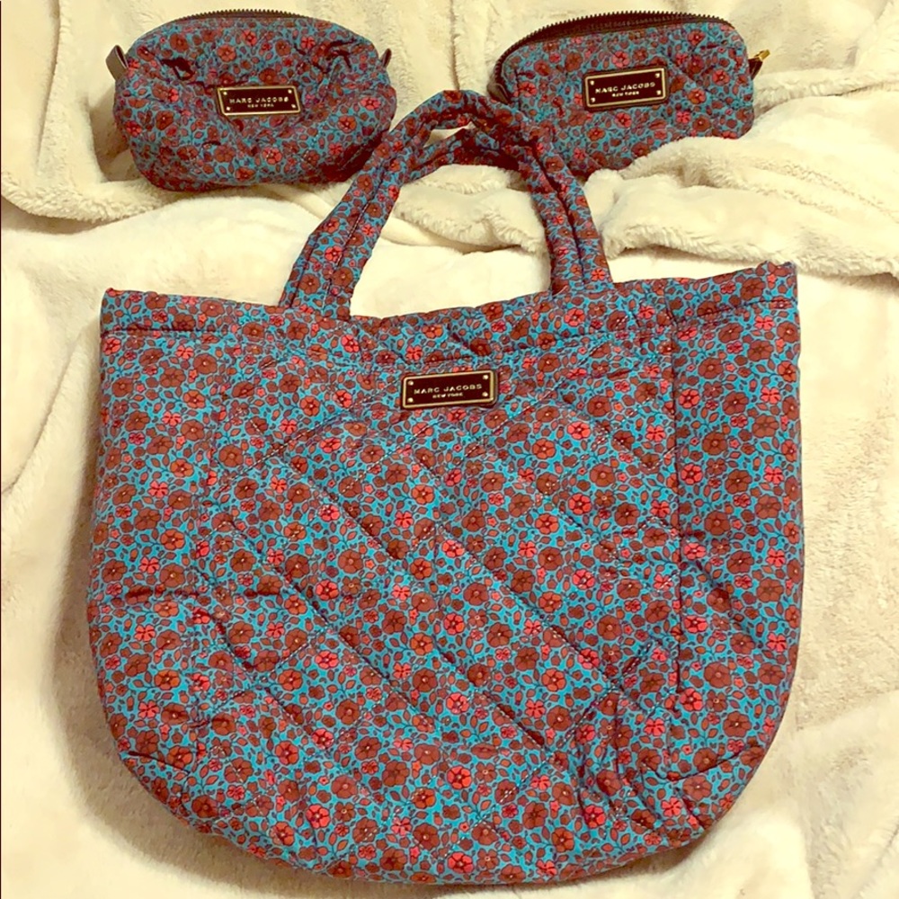 Marc Jacobs Quilted Bag Set